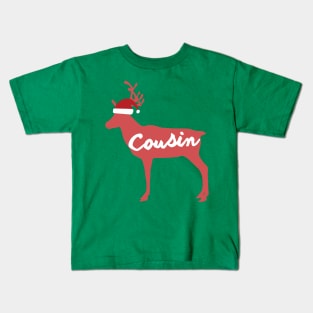 Cousin Reindeer Family Group Christmas Eve Matching Kids T-Shirt